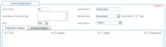 How to Configure Leave Types?